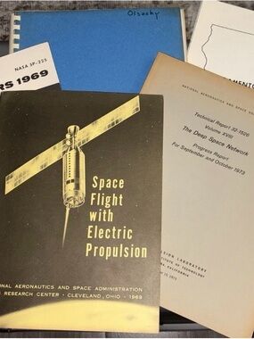 Vintage NASA JPL Mars Exploration Lot Mariner 9 Viking Orbiter Reports Maps 1969